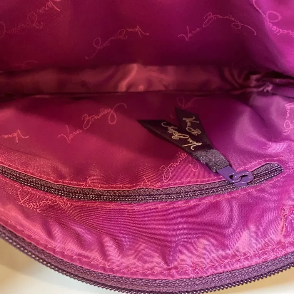 NWOT SETVera Bradley Plum Crazy Pattern - Picture 6 of 8